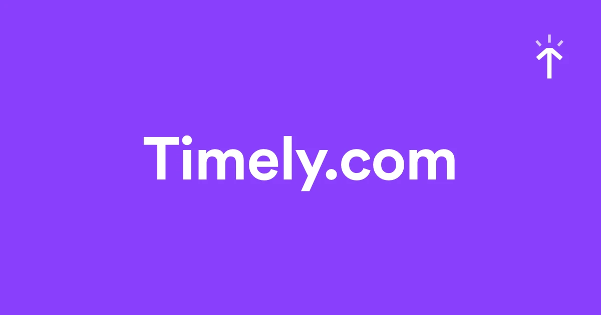 Our New Domain: timely.com